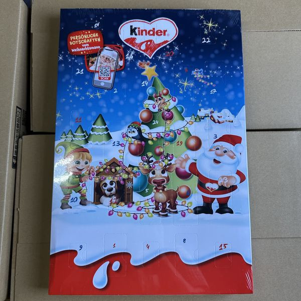 kinder 2025年降臨曆 保存期限2026.4月 kinder Mini Mix 降臨曆
