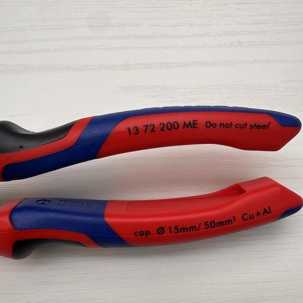 Knipex 13 72 200 ME 新版 電工鉗 電纜剪 剝線鉗 Knipex 13 72 200 ME 電工鉗 電纜剪 剝線鉗