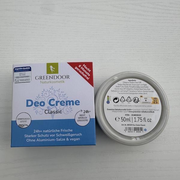 Greendoor 經典款體香膏 50ml  (2026.4月進貨進貨批號6200128 ) greendoor Deo Creme 體香膏