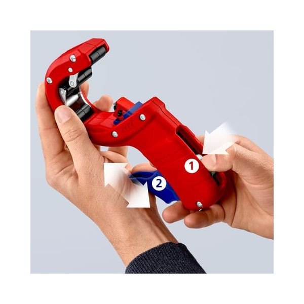 預購9月初到貨 Knipex 90 23 02  DPT50 厚壁塑膠切管器 Knipex 90 23 02  DPT50 厚壁塑膠切管器