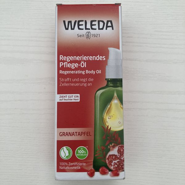 Weleda 紅石榴按摩油 100ml 保存期限2026.4月 Weleda 紅石榴按摩油100ml