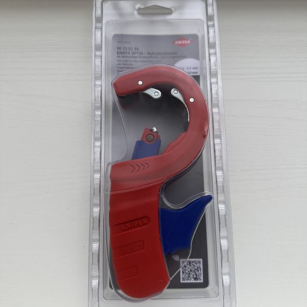 Knipex 90 23 02  DPT50 厚壁塑膠切管器 Knipex 90 23 02  DPT50 厚壁塑膠切管器
