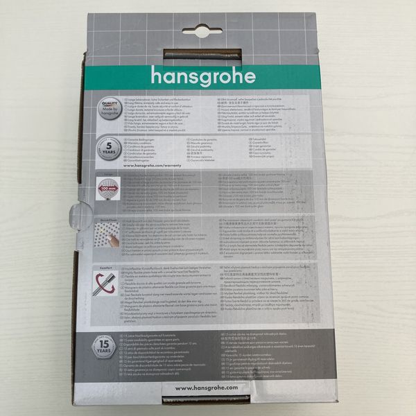 Hansgrohe Crometta Vario 蓮蓬頭三件組 (蓮蓬頭+軟管+固定件) Hansgrohe Crometta Vario 兩段式蓮蓬頭