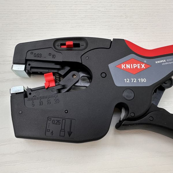 Knipex 12 72 190 NexStrip  多功能剝線壓接鉗 Knipex 12 72 190 NexStrip  多功能剝線壓接鉗