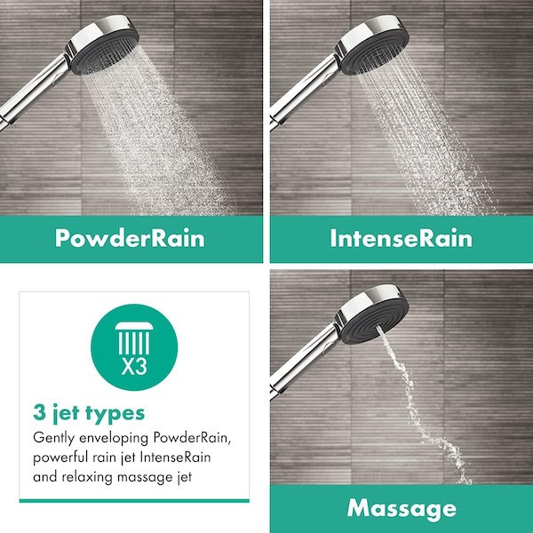 Hansgrohe Pulsify Select S  三段式蓮蓬頭 10.5公分 Hansgrohe Pulsify Select S  三段式蓮蓬頭 10.5公分