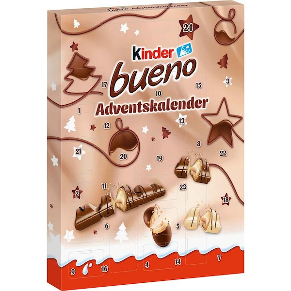 預購12月初到貨 Kinder Bueno 2025年降臨曆 保存期限2026.04.20 kinder 降臨曆