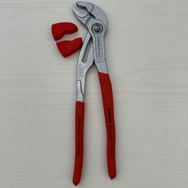 Knipex 87 03 300 Cobra 水管鉗 高科技水泵鉗 11吋 德國 Knipex 87 03 180 水管鉗