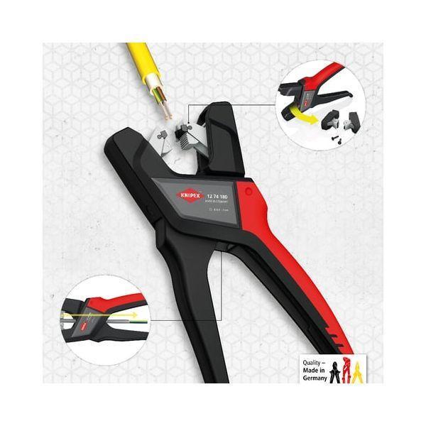 預購2月底到貨 Knipex 12 74 180 自動剝線鉗 