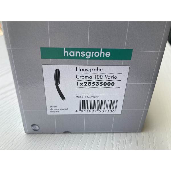 Hansgrohe Croma 100 Vario 四段式蓮蓬頭 Hansgrohe Croma 100 Vario 四段式蓮蓬頭