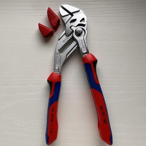 Knipex 86 05 180 新版 水管鉗 活動扳手 7吋 Knipex 86 05 180 水管鉗 活動扳手