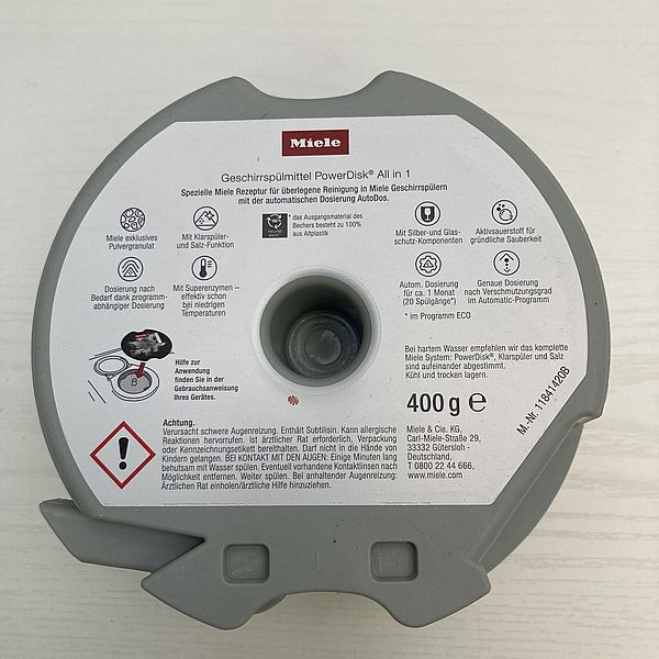 預購 Miele PowerDisk All in 1 洗碗機 洗碗粉 Miele PowerDisk All in 1 洗碗機洗碗粉 智能洗劑盒