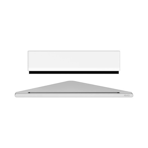 Keuco EDITION 400 三角浴室置物架+刮刀 