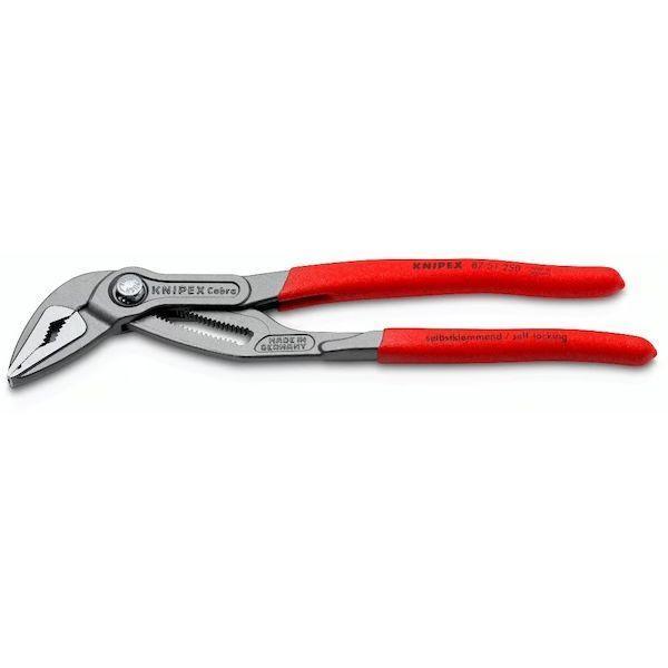Knipex 87 51 250 Cobra ES 超薄水管鉗 10吋 Knipex 87 51 250 Cobra ES 超薄水管鉗 10吋