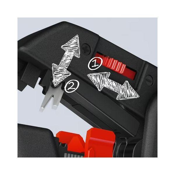 預購3月中到貨 Knipex 12 62 180 新款 ComStrip 剝線鉗 Knipex 12 62 180 剝線鉗