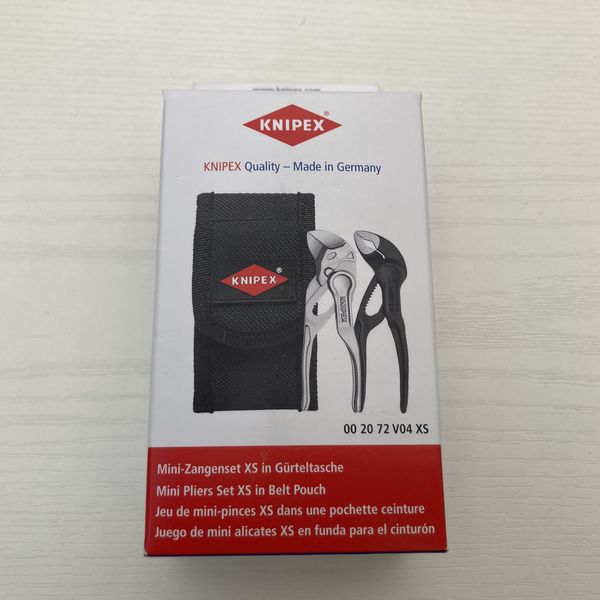 Knipex 00 20 72 V04 XS ( 87 00 100 + 86 04 100 ) Knipex 00 20 72 V02