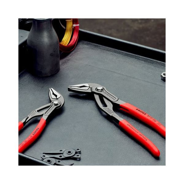 預購8月底到貨 Knipex 87 51 180 Cobra® ES 超薄細嘴 水管鉗 7吋 Knipex 87 51 180 Cobra® ES 超薄細嘴 水管鉗 7吋