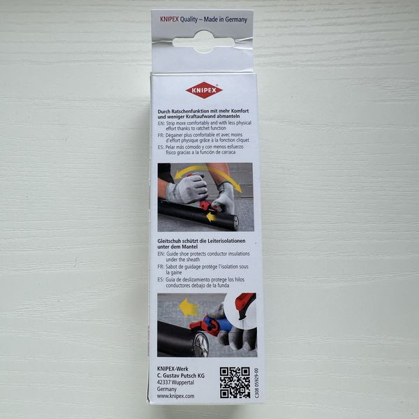 Knipex 16 50 145 SB 電纜刀  波線刀 剝皮刀 