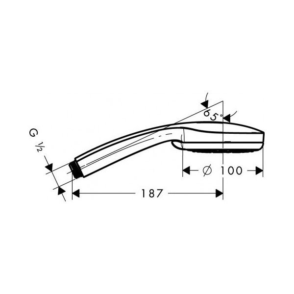 Hansgrohe Croma 100 Vario 四段式蓮蓬頭 Hansgrohe Croma 100 Vario 四段式蓮蓬頭