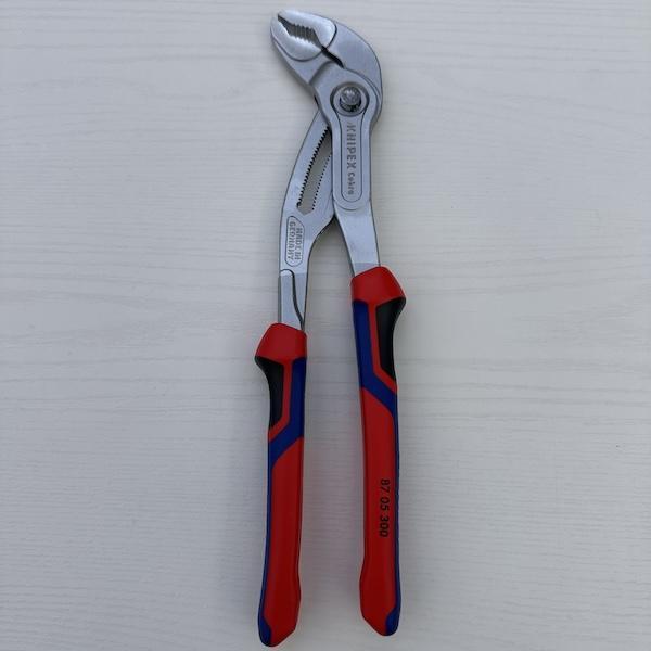 Knipex 87 05 300 Cobra 新版 水管鉗 高科技水泵鉗 鍍鉻防銹 11吋 Knipex 87 05 300