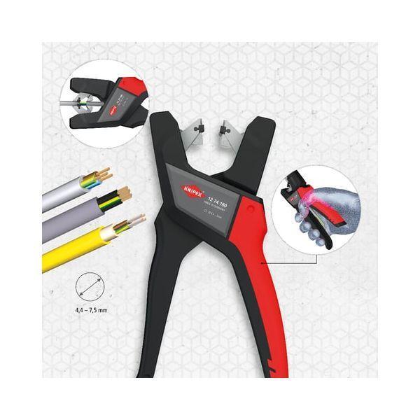 預購2月底到貨 Knipex 12 74 180 自動剝線鉗 