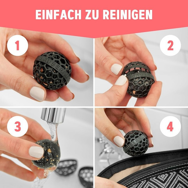 Sauberkugel 神奇包包清潔球 紅金色 