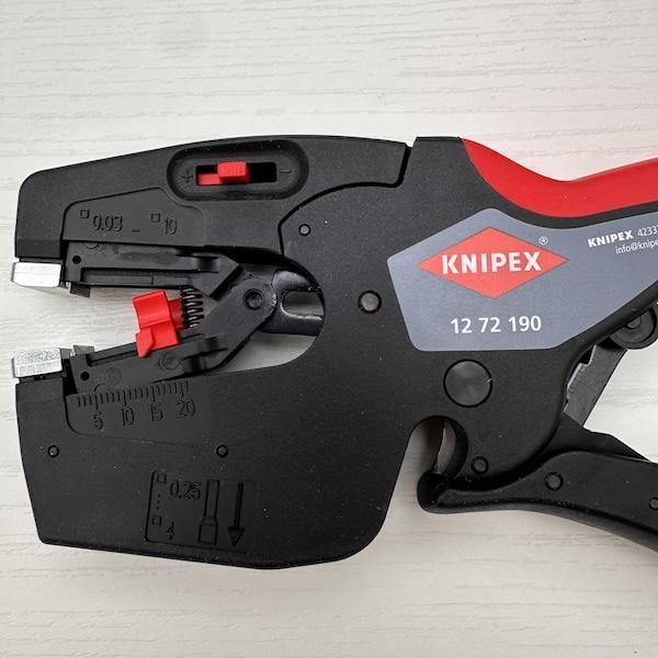 Knipex 12 72 190 NexStrip 多功能剝線壓接鉗 Knipex 12 72 190 NexStrip  多功能剝線壓接鉗