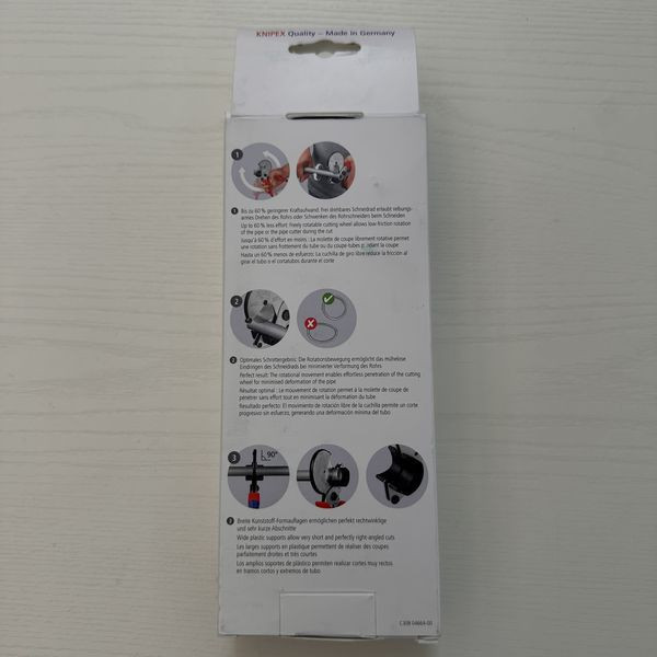 Knipex 90 25 25 複合切管器 鍍鉻 Knipex 90 25 25 複合切管器