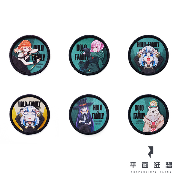 Patch【Hololive - HOLO X FAMILY (Set)】 