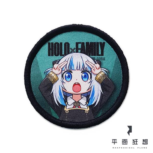 臂章【Hololive - HOLO X FAMILY (噶嗚·古拉)】 