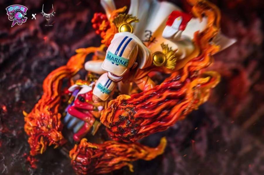 ﹝預購﹞GK  噴壺兒&EVIL﹝海賊王﹞WCF三大將第一彈~赤犬 