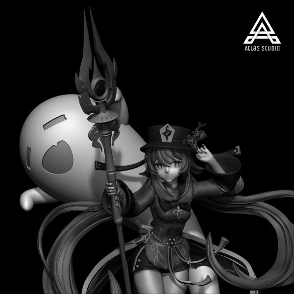 ﹝預購﹞ GK  Atlas ﹝原神﹞提瓦特女團  第一彈  胡桃 