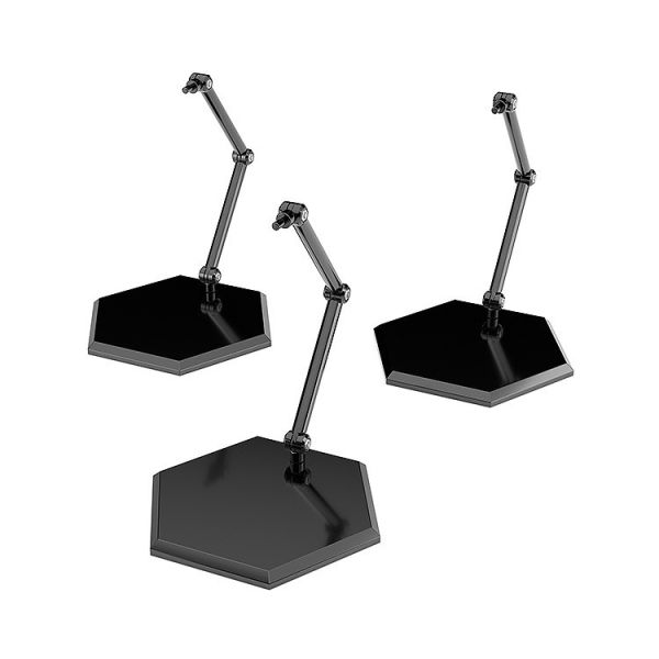 ﹝預購﹞THE簡單支架 ×3 BLACK（模型＆人物模型用）HEX款式 