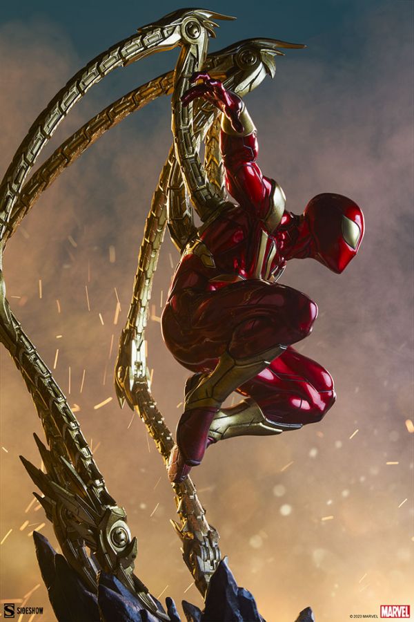 ﹝代購﹞GK  Sideshow﹝漫威﹞27吋 Marvel漫威 IRON SPIDER 鋼鐵蜘蛛俠 300792 