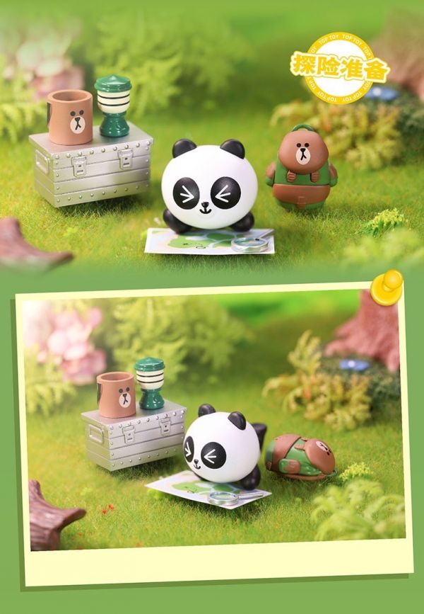﹝現貨﹞Line friends 一起露營 系列 盲盒 