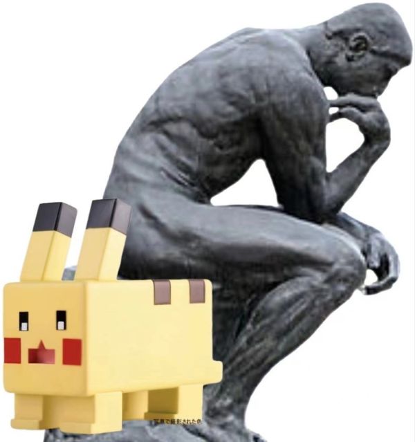 ﹝代購﹞GK  潮社﹝精靈寶可夢﹞皮卡丘 像素風坐凳 