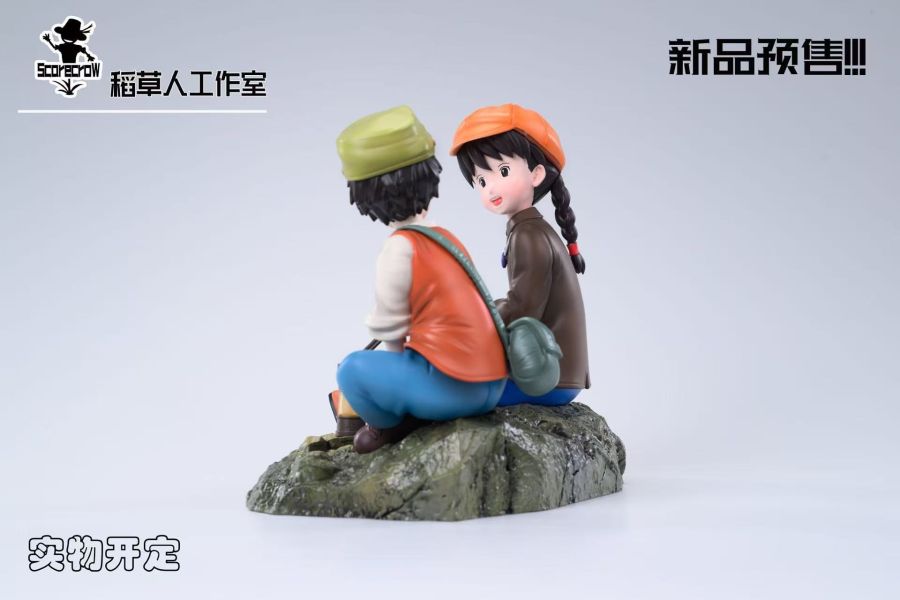 ﹝預購﹞GK  稻草人﹝宮崎駿﹞天空之城——油燈旁的希達與巴魯 