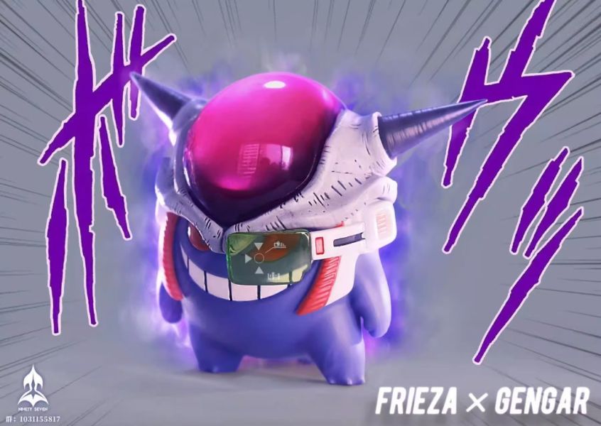﹝預購﹞GK  NINETY SEVEN﹝精靈寶可夢﹞耿鬼&弗利薩 