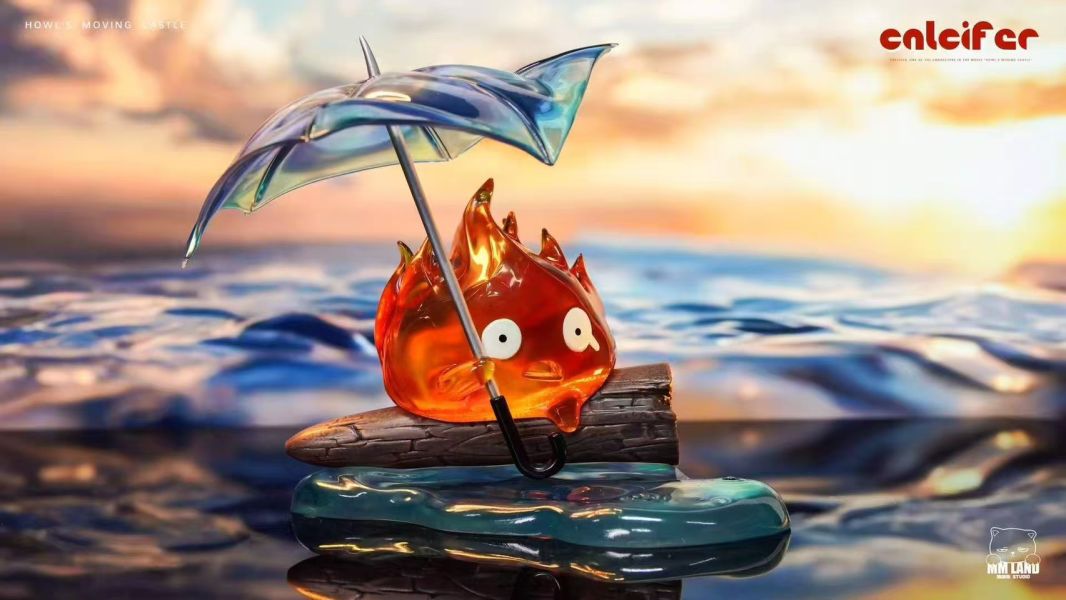 ﹝預購﹞GK 喵喵島MMLAND﹝宮崎駿﹞雨中撐傘卡西法 