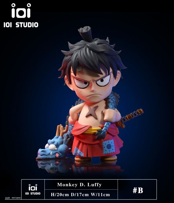 ﹝預購﹞GK  ioi﹝海賊王﹞Q版和之國系列第一彈--路飛/凱多 