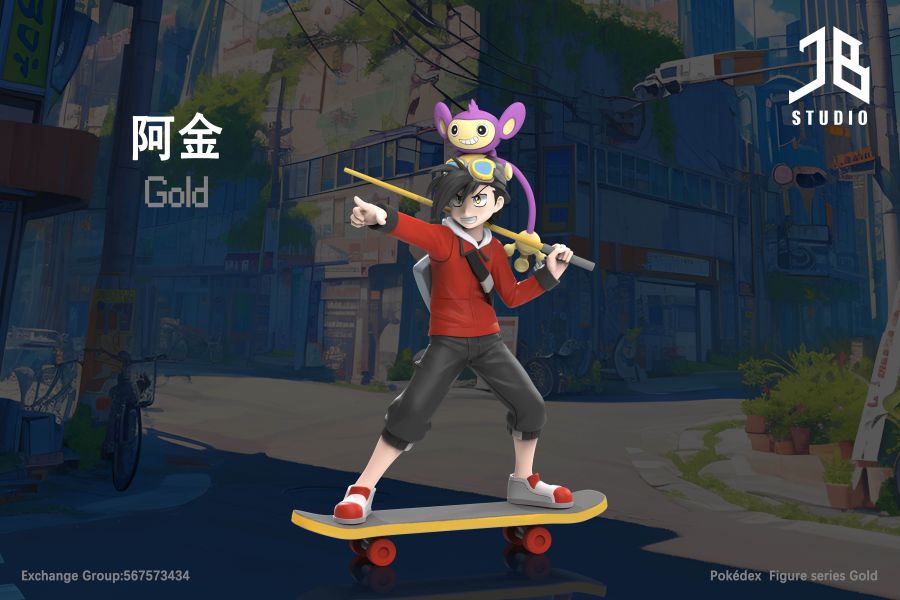 ﹝代購﹞GK 精寶 JB﹝精靈寶可夢﹞人物系列 遊戲版阿響&漫畫版阿金 