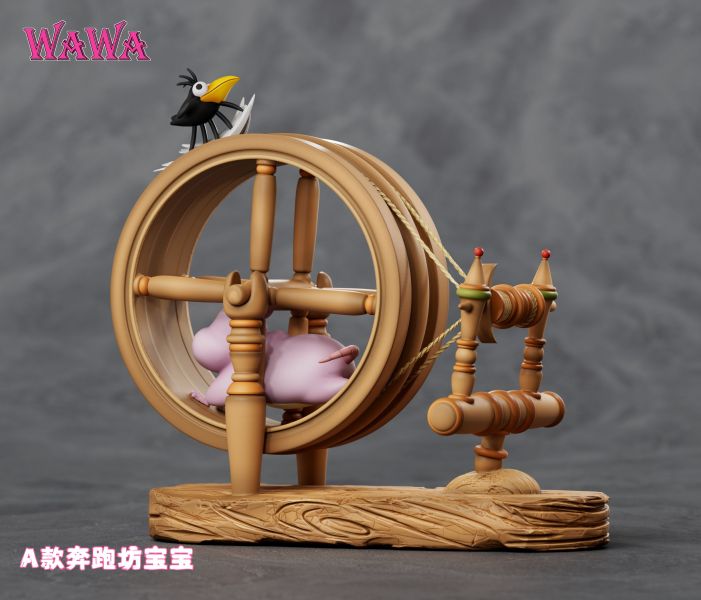 ﹝預購﹞GK  wawa﹝宮崎駿﹞宮崎駿桌面小擺件系類 奔跑坊寶寶 