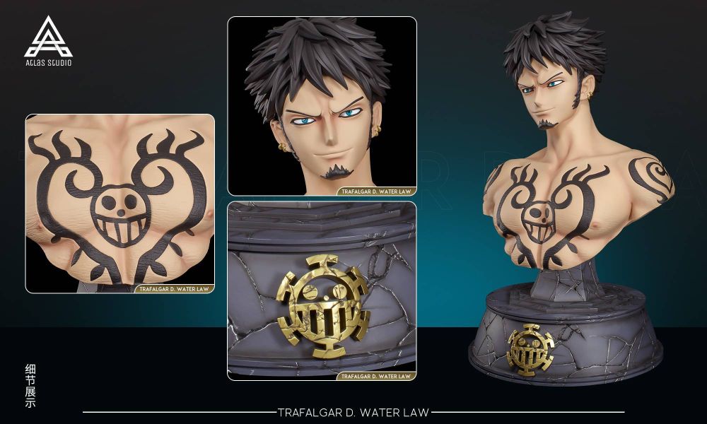 ﹝代購﹞GK  Atlas﹝海賊王﹞胸像 特拉法爾加·羅 