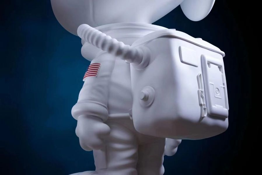 ﹝預購﹞GK   FUN X SNOOPY﹝史奴比﹞正版授權 史努比太空系列 28cm（白色） 