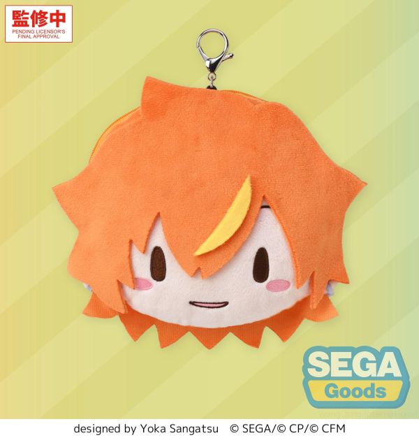 ﹝預購﹞fuwa petit世界計畫 繽紛舞台! feat.初音未來 大臉絨毛卡套包 東雲彰人 