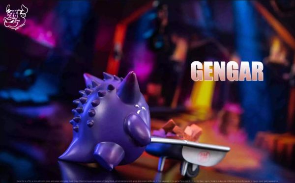 ﹝代購﹞GK   NIUZI﹝精靈寶可夢﹞耿鬼趣味系列第二彈，搬磚耿鬼 