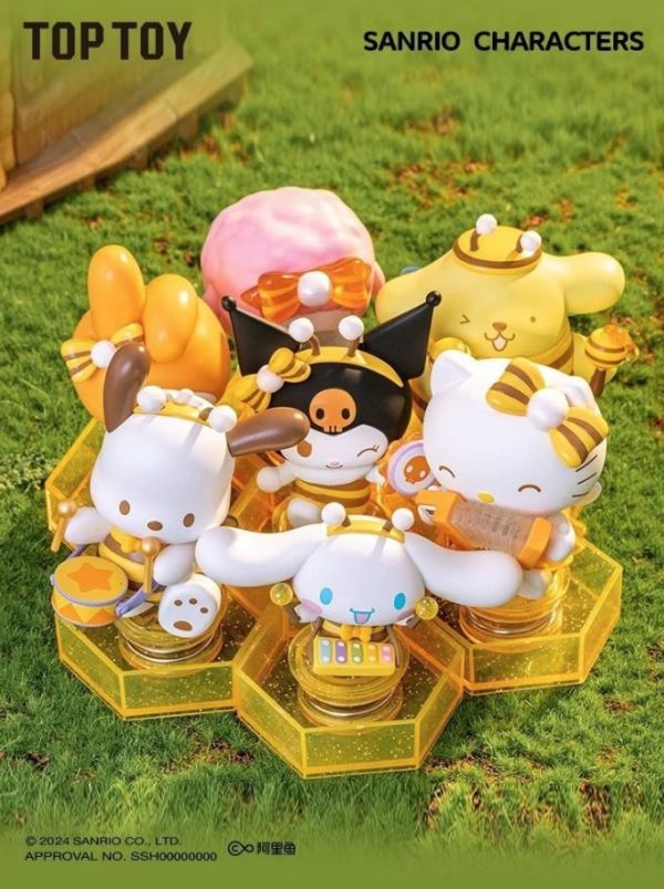 ﹝現貨﹞盲盒 TOPTOY 三麗鷗家族 小蜜蜂音樂會系列 