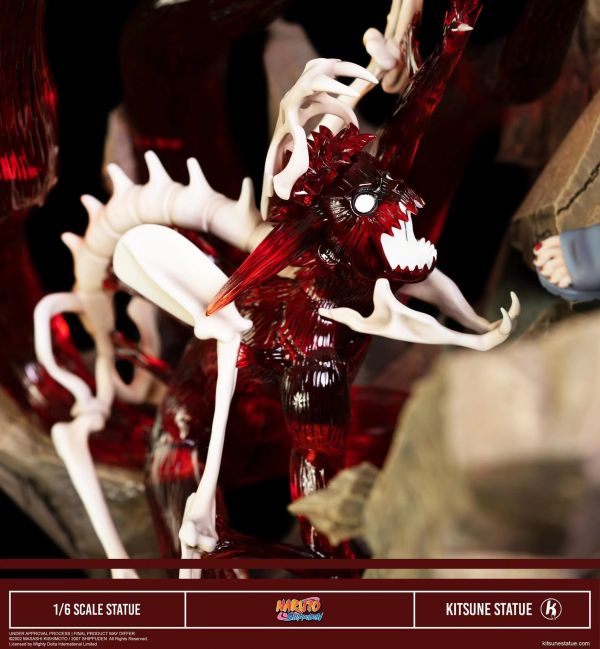 ﹝預購﹞GK   妖狐社﹝火影忍者﹞正版授權 佩恩 地爆天星 VS 鳴人九尾 1/6 雕像 