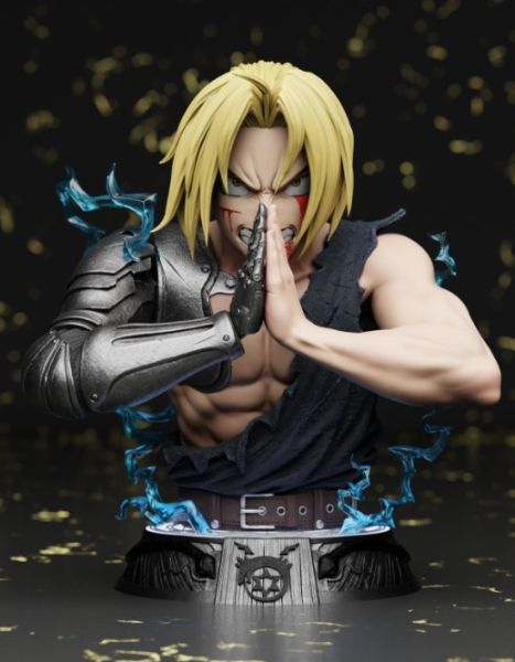 ﹝代購﹞GK  Zenkai﹝鋼之鍊金術師﹞愛德華·愛力克胸像 