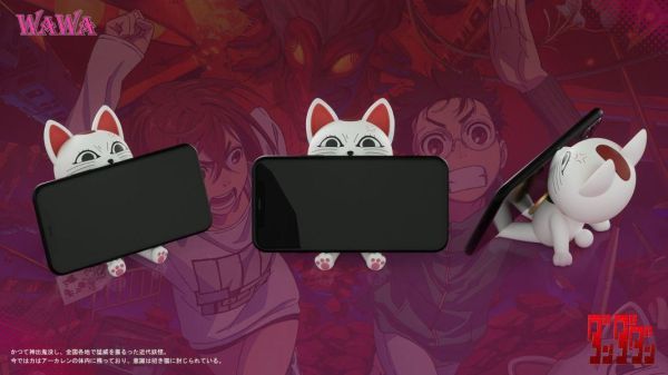 ﹝補款﹞GK WAWA﹝膽大黨﹞當噠當高速婆婆膽大黨招財貓吃漢堡 冰箱貼 手機支架 