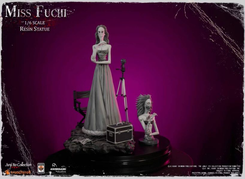 ﹝預購﹞GK   Animegami ﹝伊藤潤二﹞伊藤潤二 正版授權 淵小姐 1/6 雕像 